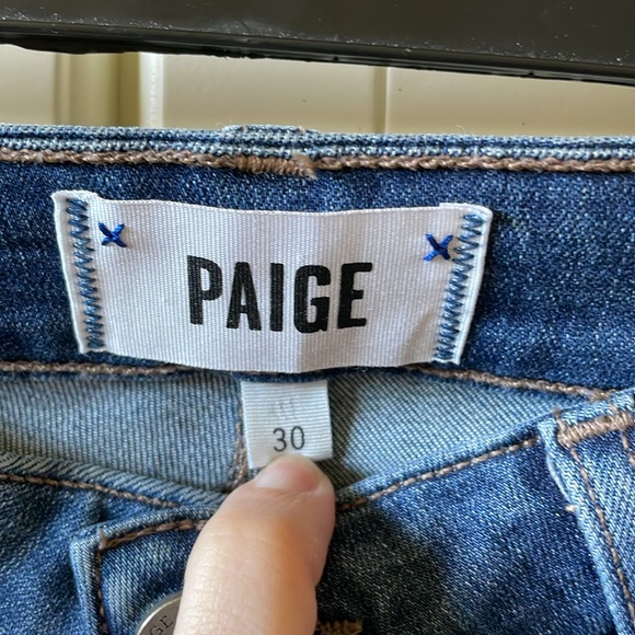 PAIGE Denim Verdugo Ankle Size 30 - Picture 2 of 4